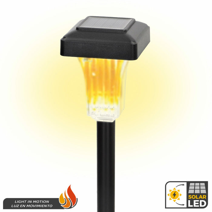 Solar lamp Aktive 6 x 33 x 6 cm (6 Units)