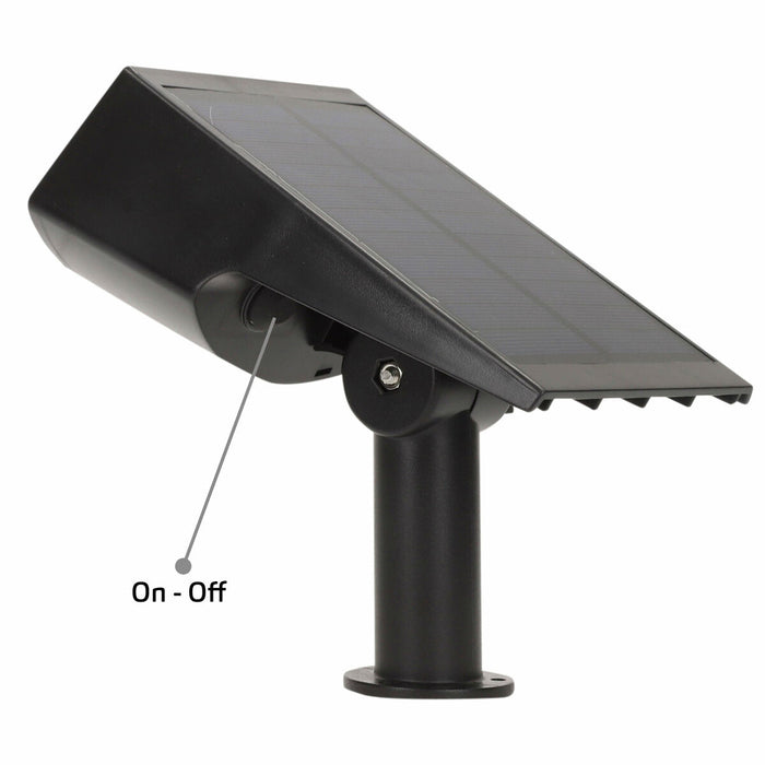 Solar lamp Aktive 8 x 37 x 11 cm (6 Units)