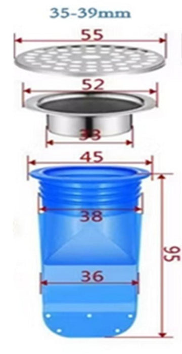 VALVE/DRY CLOSURE FOR SIPHON F35 39MM