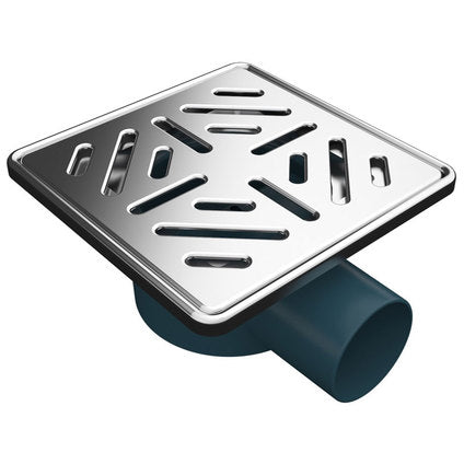 FLOOR SIPHON HORN 150X150 SIDE OUTLET AKVO 3003-50