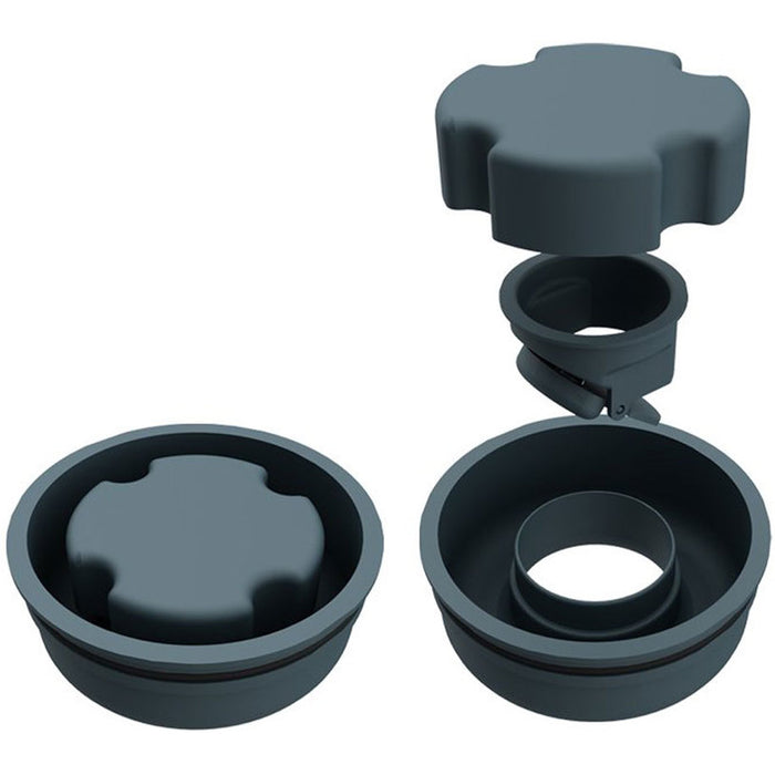 FLOOR SIPHON HORN 114X114 SIDE OUTLET AKVO 3005-50