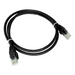 Alantec KKU5CZA1 networking cable Black 0.25 m Cat5e U/UTP (UTP) - PatchcableKGW-PAT<<<Cables jacks