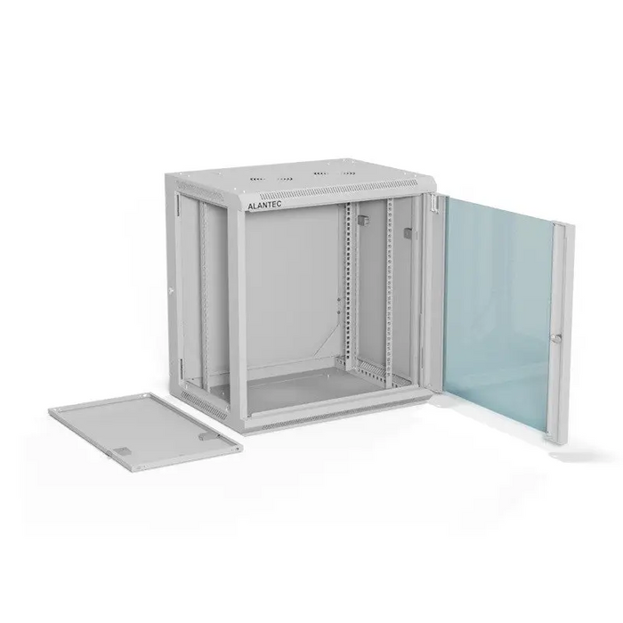 ALANTEC Racking cabinet 19’’ 12U 600x450 Grey FLAT PACK - Hanging cabinets 10’’/ 19’’SZA-WIS<<<RacksSZA<<<ActionPL