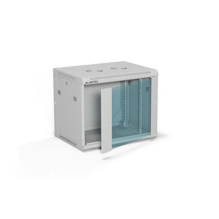 ALANTEC Racking cabinet 19’’ 9U 600x450 Grey FLAT PACK - Hanging cabinets 10’’/ 19’’SZA-WIS<<<RacksSZA<<<ActionPL