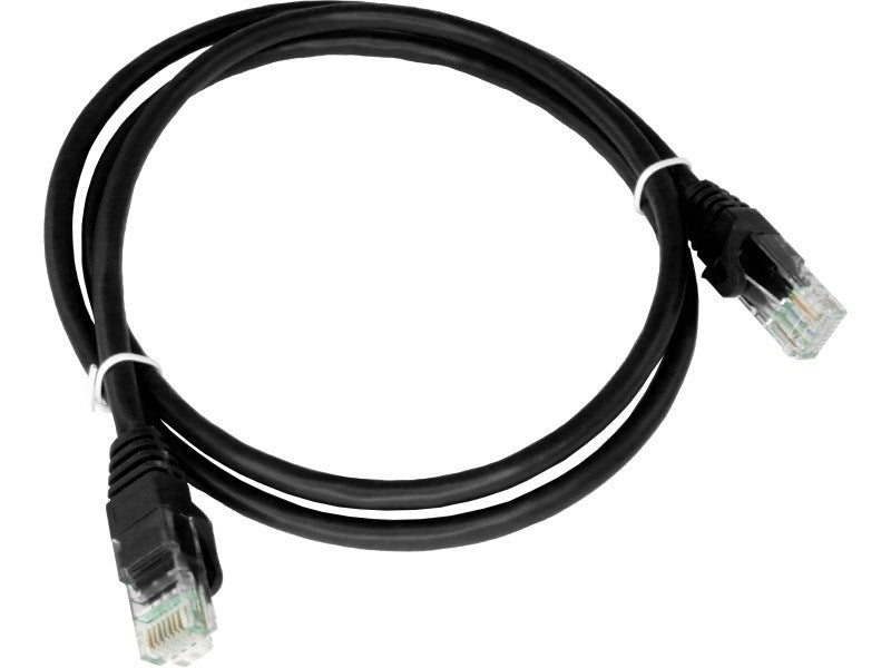 Alantec KKU5CZA1 networking cable Black 0.25 m Cat5e U/UTP (UTP)