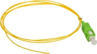 Alantec Pigtail SM 1J 9/125 (G.657.A1) SC/APC connector, length 2 m, ‘EASY STRIP’ - smallest available bending radius (FOI-SCA-9SM-2-G657A)