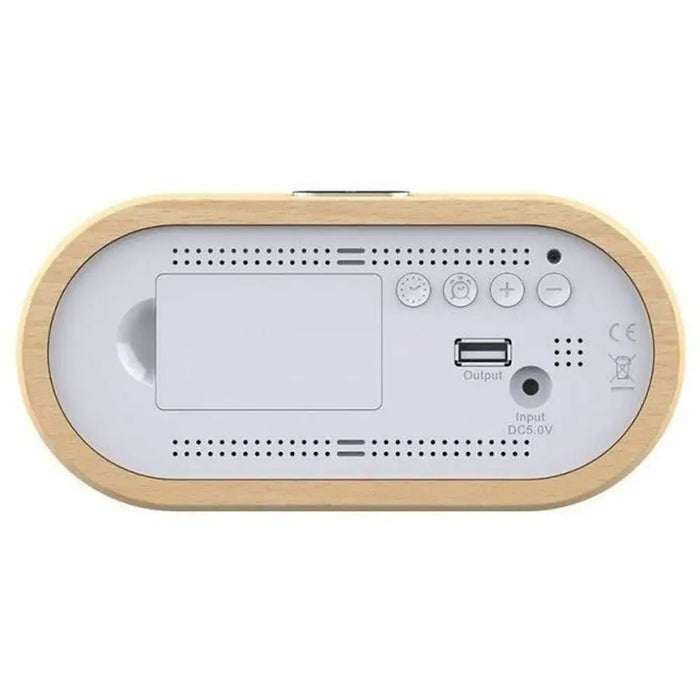 Alarm Clock CGV Wood - Декорация и Осветление<<<Дом Градина<<<BigBuy&&&Ръчни Часовници<<<Декорация и Осветление<<<Дом