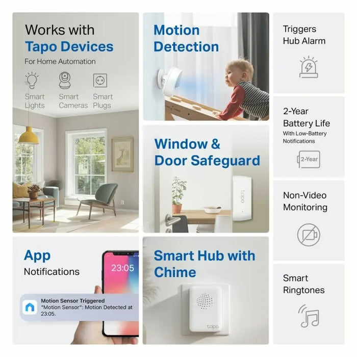 Alarm System TP-Link TAPO T30 KIT - Електроника Периферни и резервни части<<<Компютри|
