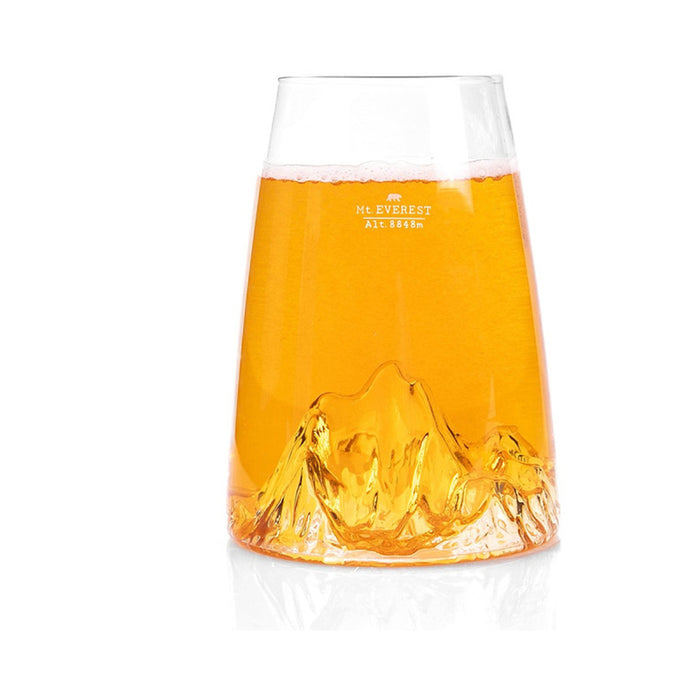 CRYSTAL GLASS 450ML ALASKAN MAKER MOUNT EVEREST