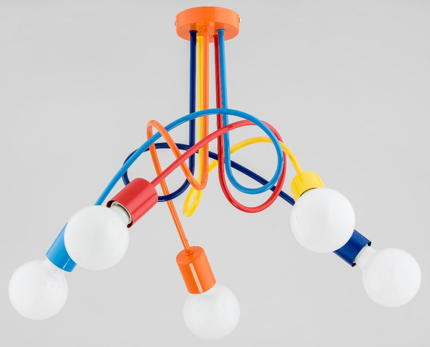 CHANDELIER TANGO COLOR 60W 5XE27