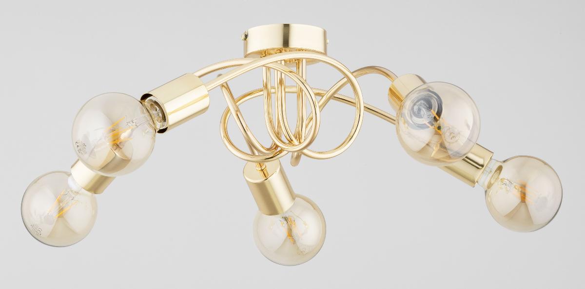 CHANDELIER FARTA GOLD 5XE27