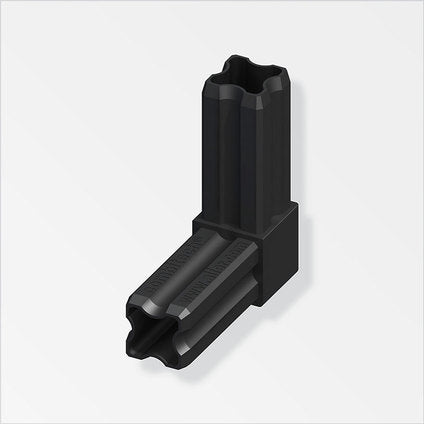 CORNER CONNECTOR PVC 23.50 MM ALFER ALUMINUM