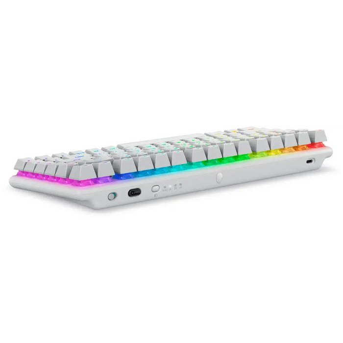 Alienware Pro Wireless Gaming keyboard USB + RF Wireless + Bluetooth White