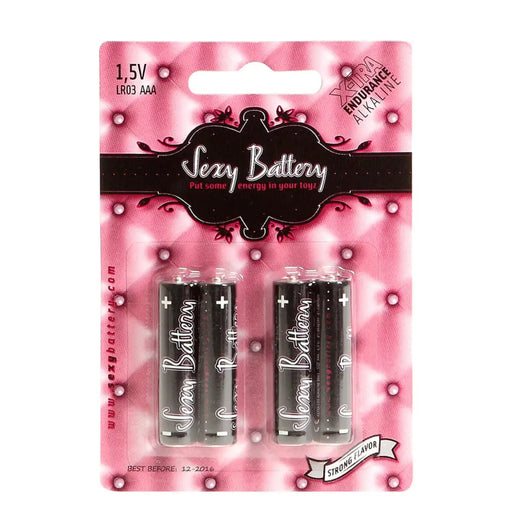 Alkaline Batteries AAA Sexy Battery 802219.0 (4 pcs) - Електроника Батерии<<<Компютри| Електроника<<<BigBuy&&&Алкални