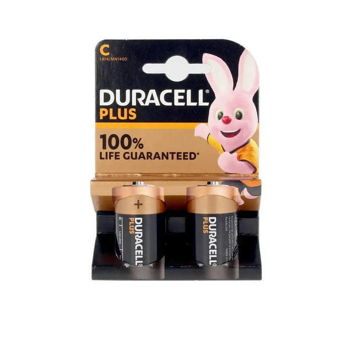 Alkaline Batteries LR14 DURACELL Plus Power C - Електроника Батерии<<<Компютри| Електроника<<<BigBuy&&&Алкални