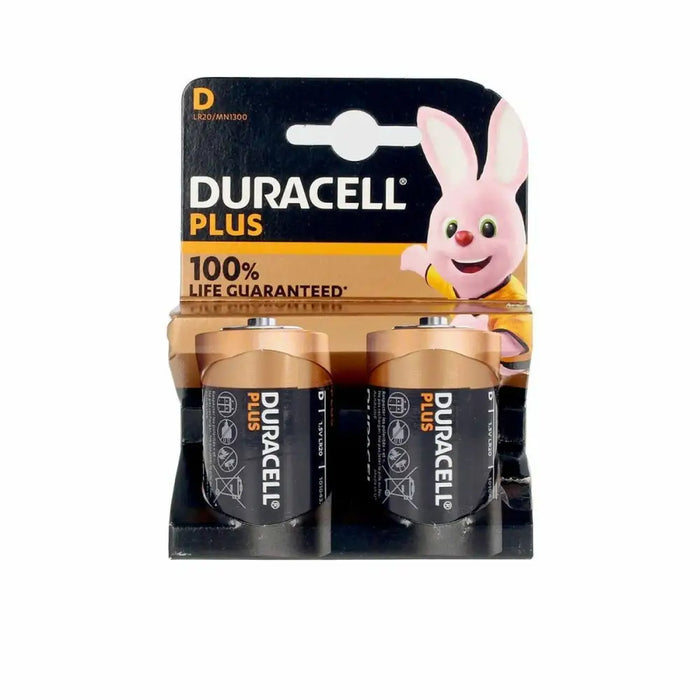 Alkaline Batteries LR20 DURACELL Plus Power D - Електроника Батерии<<<Компютри| Електроника<<<BigBuy&&&Алкални
