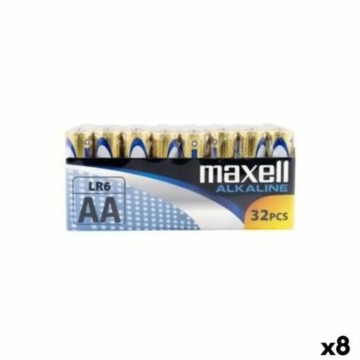 Alkaline Batteries Maxell LR06 1,5 V (32 Pieces) (8 Units) - Електроника Батерии<<<Компютри|