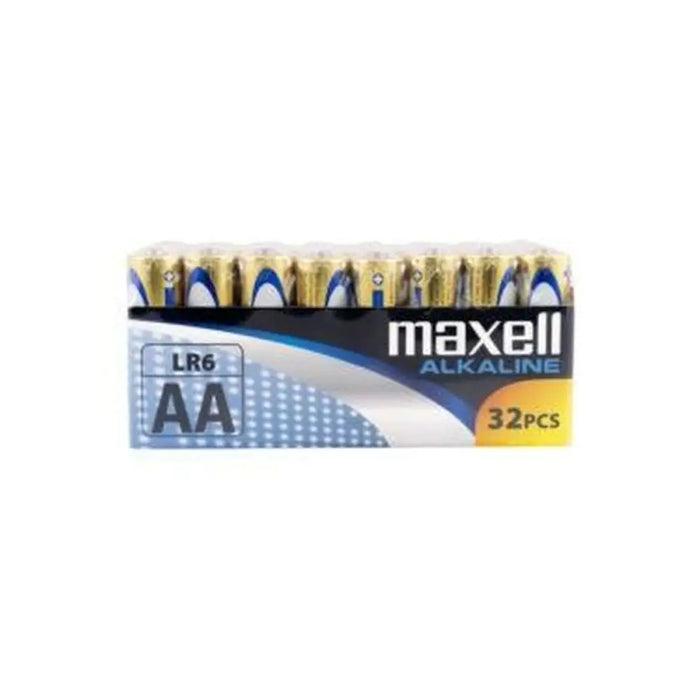 Alkaline Batteries Maxell LR06 1,5 V (32 Pieces) (8 Units) - Електроника Батерии<<<Компютри|