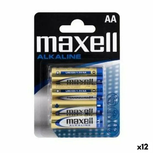 Alkaline Batteries Maxell LR06 (12 Units) - Електроника Батерии<<<Компютри| Електроника<<<BigBuy&&&Алкални
