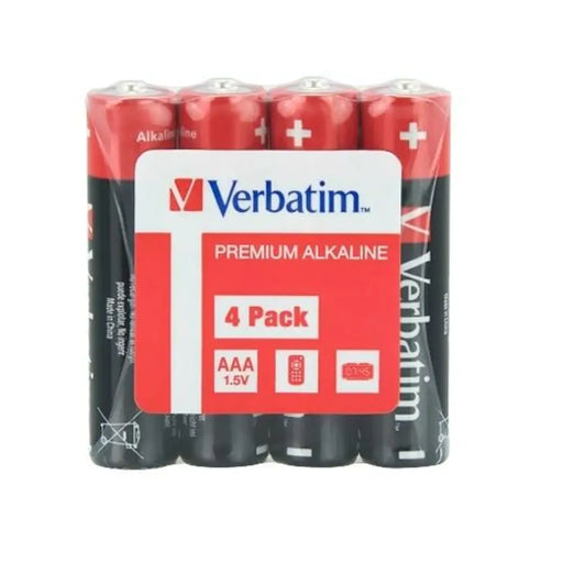 Alkaline Batteries Verbatim 1,5 V LR06 4 Pieces (10 Units) - Електроника Батерии<<<Компютри|