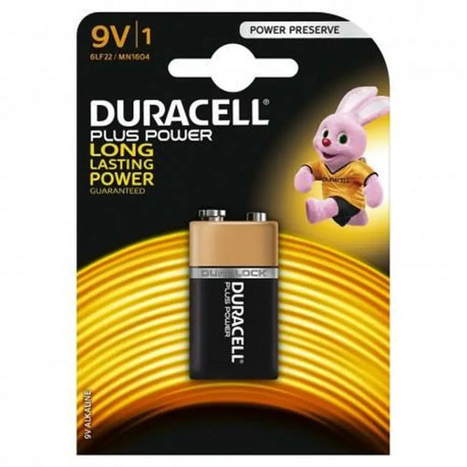 Alkaline Battery DURACELL 9 V 6LR61 (10 Units) - Електроника Батерии<<<Компютри| Електроника<<<BigBuy&&&Алкални