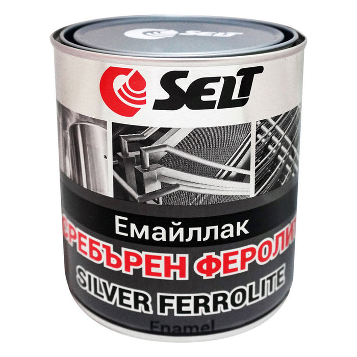 ALKYD ENAMEL SILVER FERROLYTE SELT - Алкидни и водоразтворими<<<Бои за метал и дърво<<<Бои и лакове<<<Praktiker