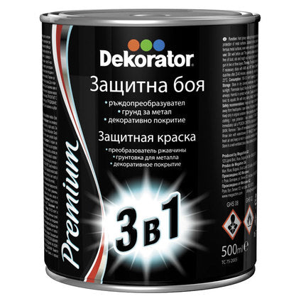 ALKYD PAINT 3 IN 1 DEKORATOR - Алкидни и водоразтворими<<<Бои за метал и дърво<<<Бои и лакове<<<Praktiker