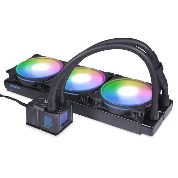 Alphacool 13074 computer cooling system Processor All-in-one liquid cooler 12 cm Black 1 pc(s) - Cooling - water