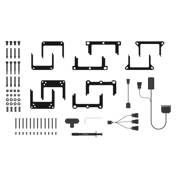 Alphacool 13074 computer cooling system Processor All-in-one liquid cooler 12 cm Black 1 pc(s) - Cooling - water