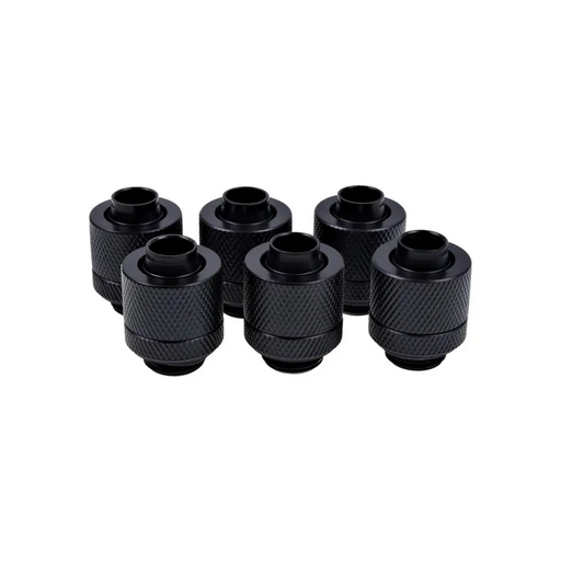 Alphacool Eiszapfen fitting Extension 13/10mm G1/4 Matt black 6 pieces - Фитинги<<<Водно охлаждане<<<ValiAPI