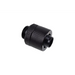 Alphacool Eiszapfen fitting Extension 13/10mm G1/4 Matt black 6 pieces - Фитинги<<<Водно охлаждане<<<ValiAPI