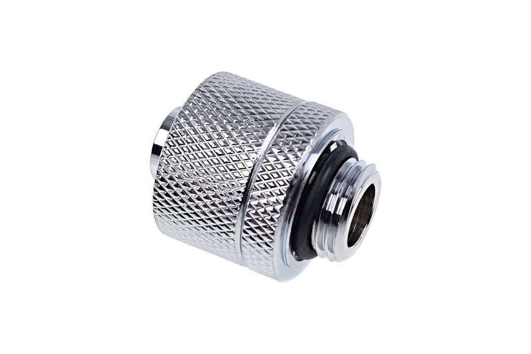 Alphacool Eiszapfen fitting, Extension, 16/10mm, G1/4, Silver
