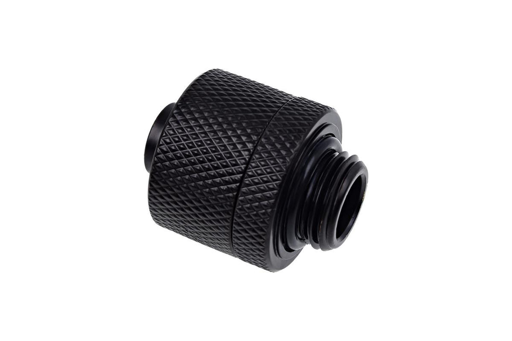 Alphacool Eiszapfen fitting, Extension, 16/10mm, G1/4, Matt black, 6 pieces