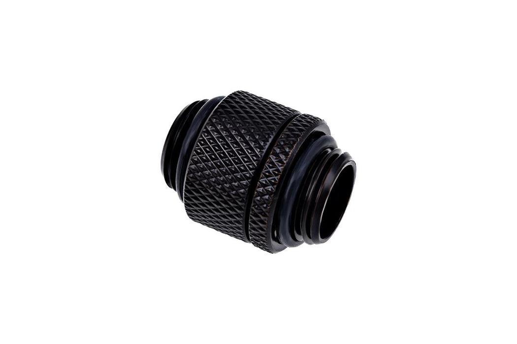 Adapter connector with internal thread Alphacool, Rotating, G1/4, Black matt