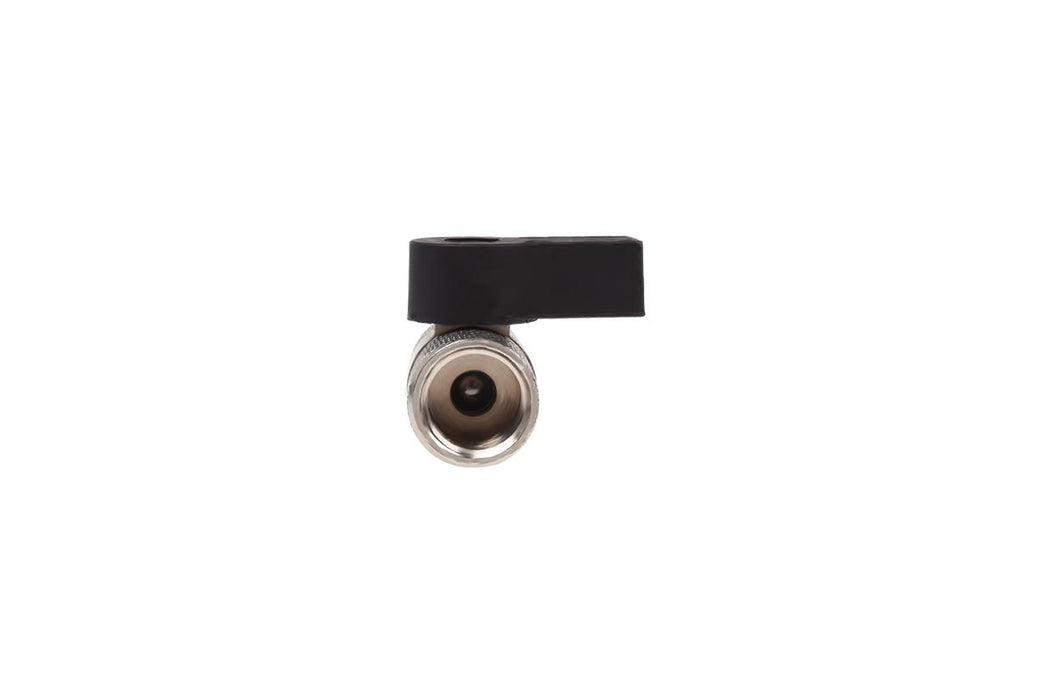 Alphacool Eiszapfen ball valve, Two-way, G1/4, Silver
