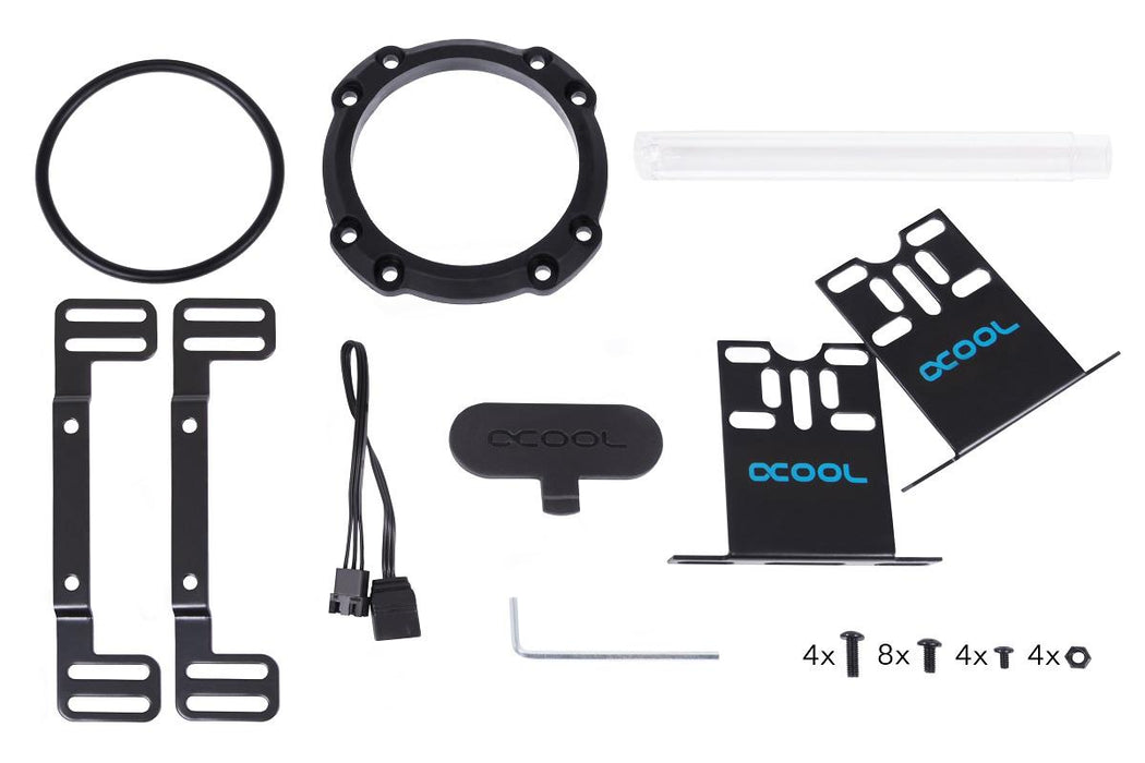Tank Alphacool Eisbecher Aurora, D5 Acetal/Glass, 250mm
