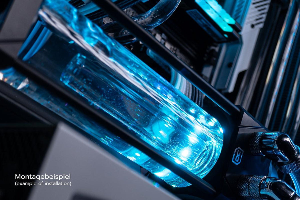Tank Alphacool Eisbecher Aurora, D5 Acetal/Glass, 250mm