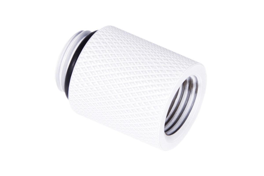 Alphacool Eiszapfen extension, 20 mm, G1/4 male to G1/4 female thread, White