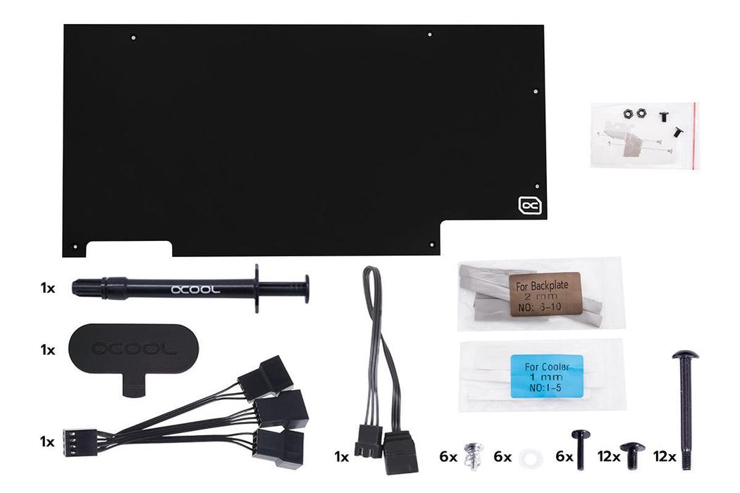Water Cooling System Alphacool Eiswolf 2 AIO - 360mm RTX 3080/3090 ROG Strix with Backplate