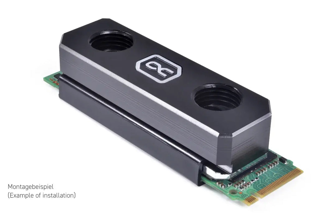 Cooler for SSD Alphacool HDX Apex Acetal M.2 2280 SSD Cooler