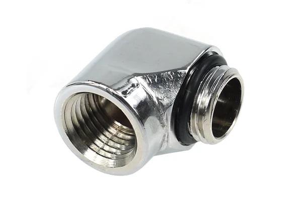 Adapter Alphacool HF, G1/4 external thread - G1/4, internal thread, Silver