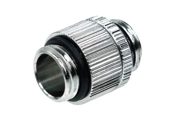 Adapter Alphacool HF, Double Nipple, G1/4 - G1/4, Rotating, Silver