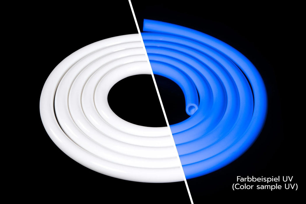 Tube Alphacool AlphaTube HF, 16/10 (3/8"ID), UV, 3m, White, Retailbox