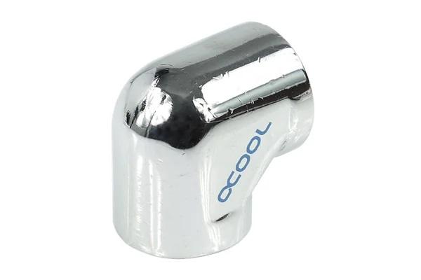 L-connector Alphacool HF, Internal thread G1/4 - G1/4, 90°, Chrome