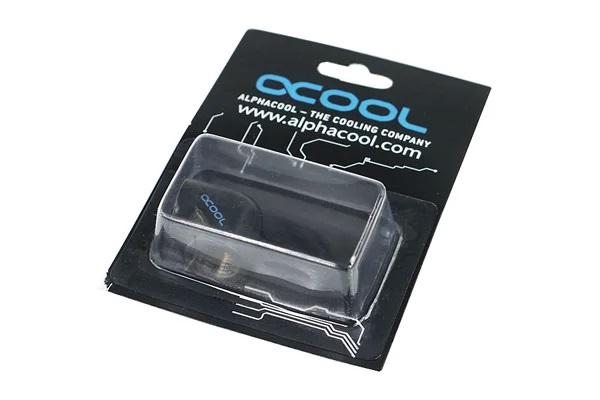 L-connector Alphacool HF, Internal thread G1/4 - G1/4, 90°, Matt black