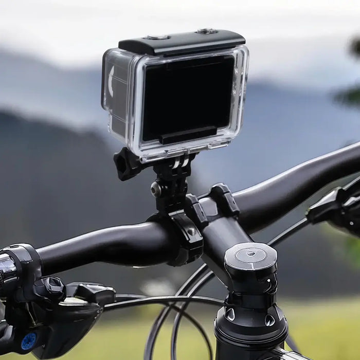 Aluminum GoPro Camera Mount - For Bike Handlebars - Black - Photo accessories<<<HurtelXML