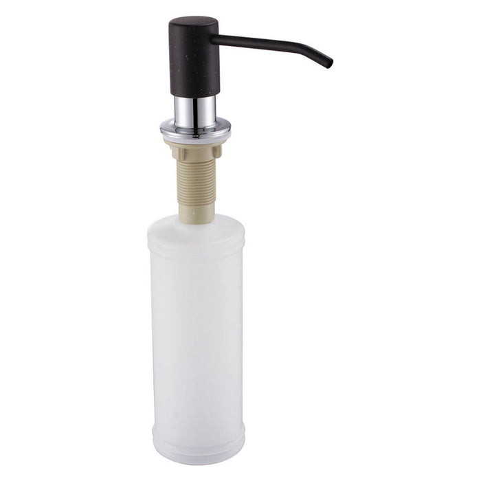 KITCHEN DISPENSER WITH PVC CONTAINER ALVEUS CALLAS BLACK