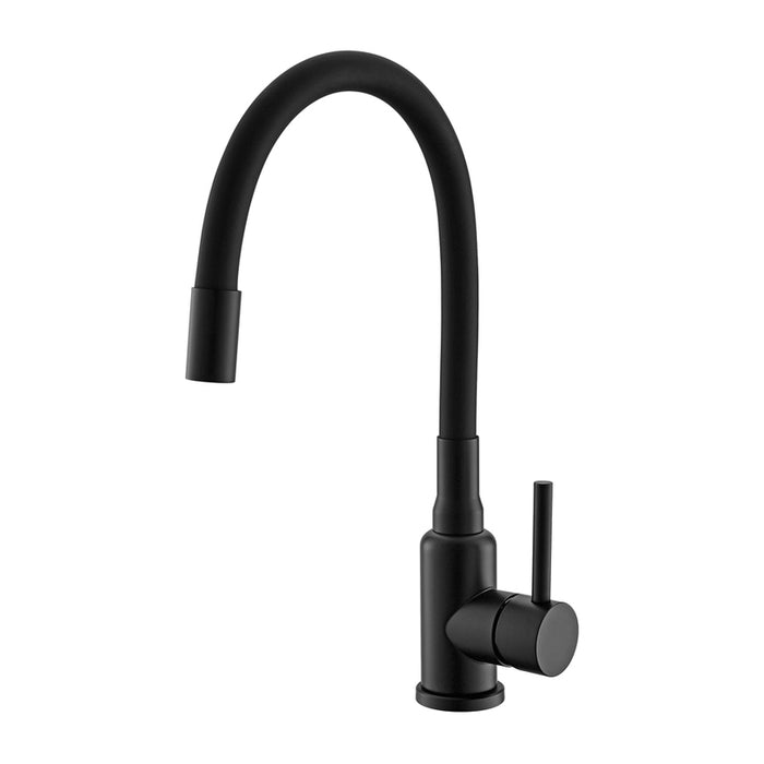 ALVEUS FLEXA KITCHEN MIXER WITH MOVEABLE ARM BLACK
