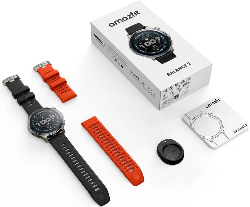 Smartwatch AMAZFIT Balance 2 Universal NFC Version, 1.5" Black