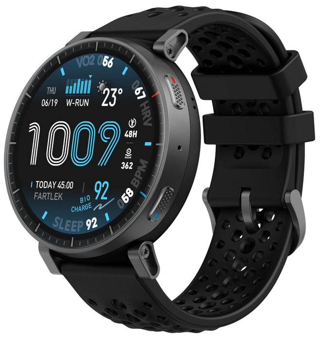 Amazfit Active MAX NFC, 48,5mm with Polymer case, Aluminium Alloy Frame, Black EU W2556GL1N